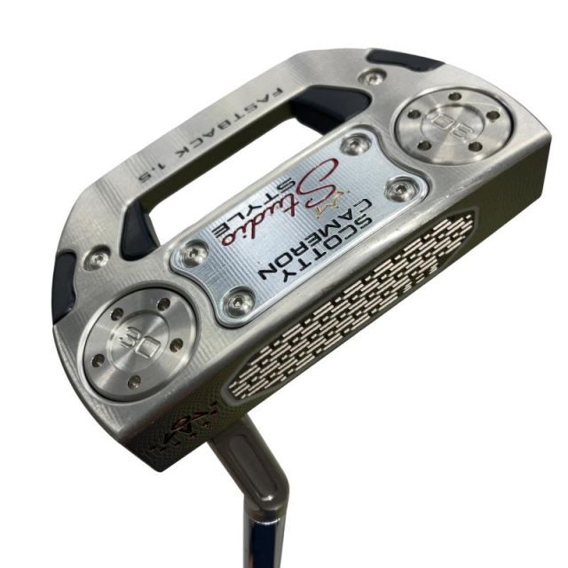 【中古】 タイトリスト SCOTTY CAMERON STUDIO STYLE FASTBACK 1.5(2025) 33インチ パター PT スチール (フレックスその他) メンズ 男性用 右利き 右用 Cランク ゴルフクラブ
