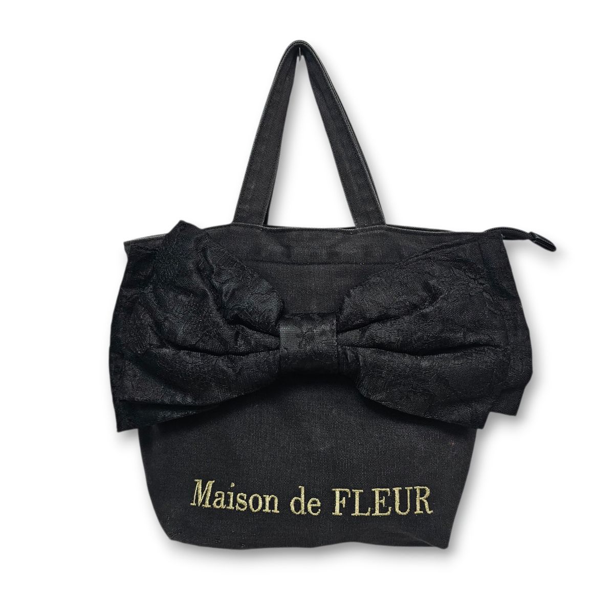 Maison de FLEUR メゾン ド フルール ビッグリボントートバッグ