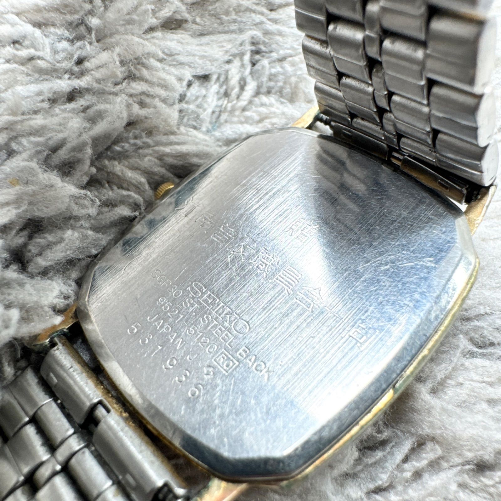 ジャンク品】SEIKO セイコー ドルチェ Dolce メンズ クォーツ 9521 