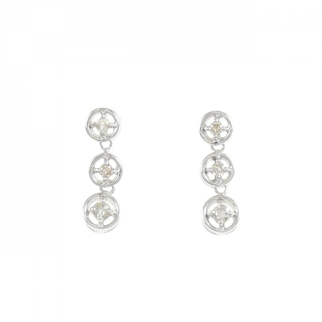 K14WG ダイヤモンド ピアス 39,390円