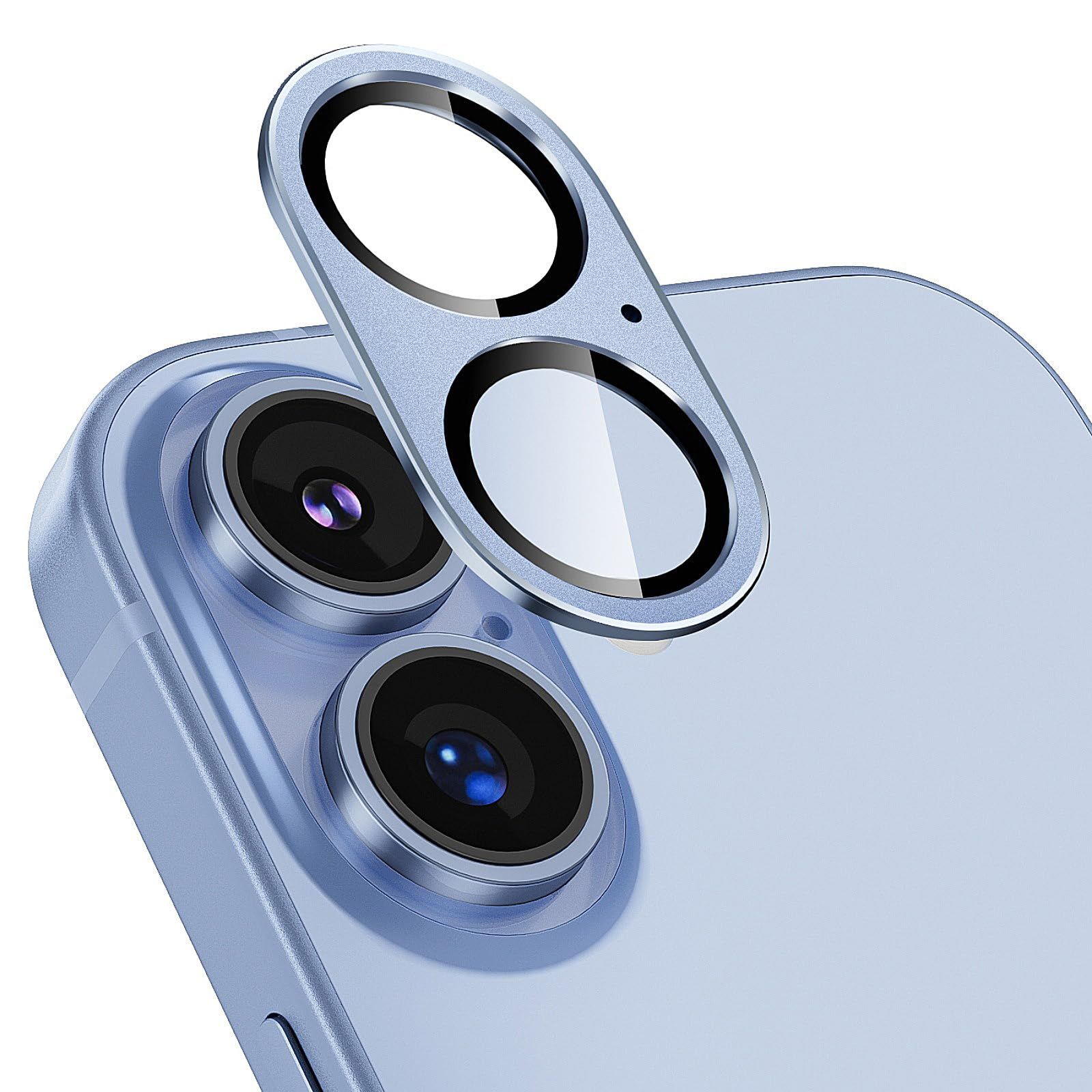 Podick Camera Cover, iPhone 17 Camera Protection, Phone 17 Compatible Lens Cover, Full Protection, 9H Tempered Glass, Aluminum Alloy, Shock Resistant, Scratch Resistant, High Transmittance, Black Border, Overexposure Prevention, Splashproof, Dustproof, Easy to Apply, Automatic Absorption, Zero Bubbles...