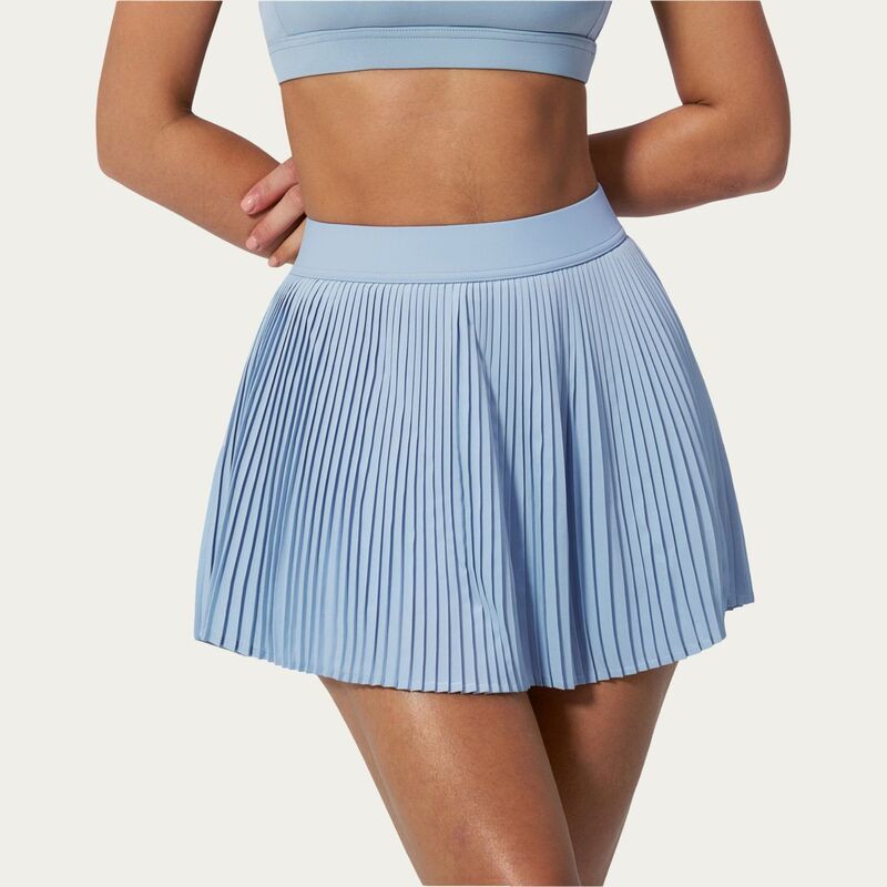 【送料無料】 アンナカシ レディース スカート ボトムス Womens Pleated Athletic Skort with BuiltIn Shorts and Side Pocket Light