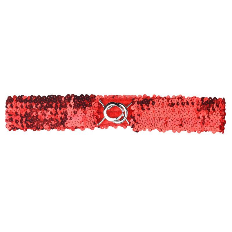 【送料無料】 インスパイア シック レディース ベルト アクセサリー Womens Plus Size Stretchy Skinny Waist Belts Shiny Sequins Decor 7,884円