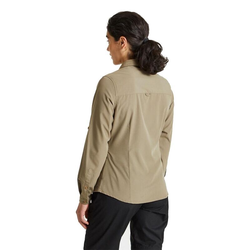 【送料無料】 クラッグホッパーズ レディース シャツ トップス Craghoppers WomensLadies Expert Kiwi LongSleeved Shirt Pebble 17,235円