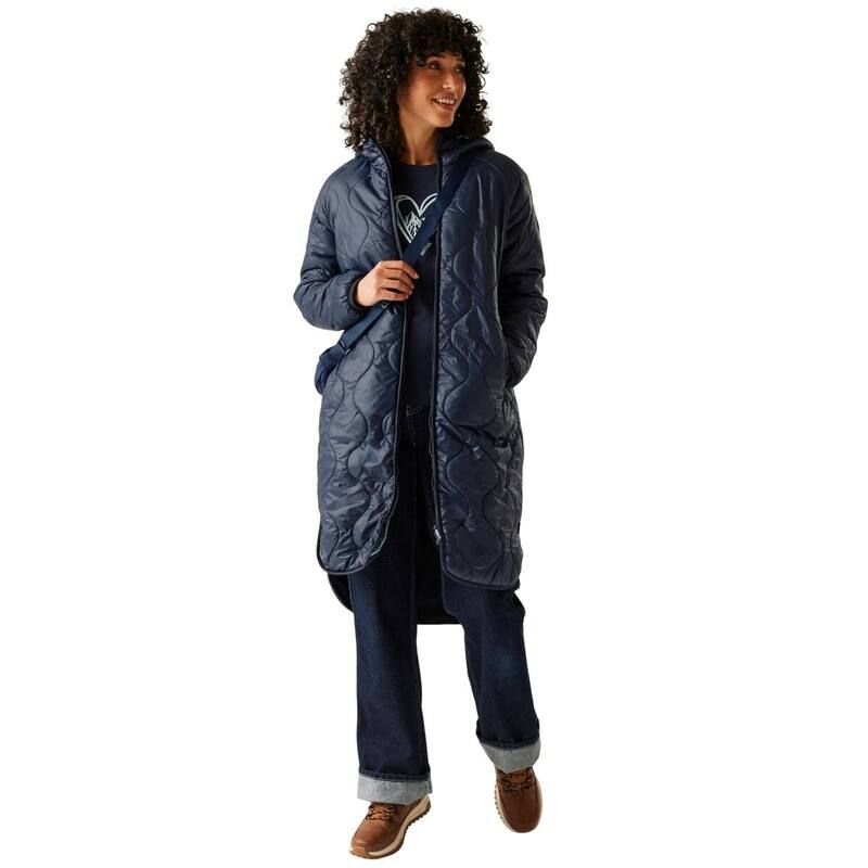 【送料無料】 レガッタ レディース ジャケット・ブルゾン アウター Regatta WomensLadies Triea Quilted Jacket Navy