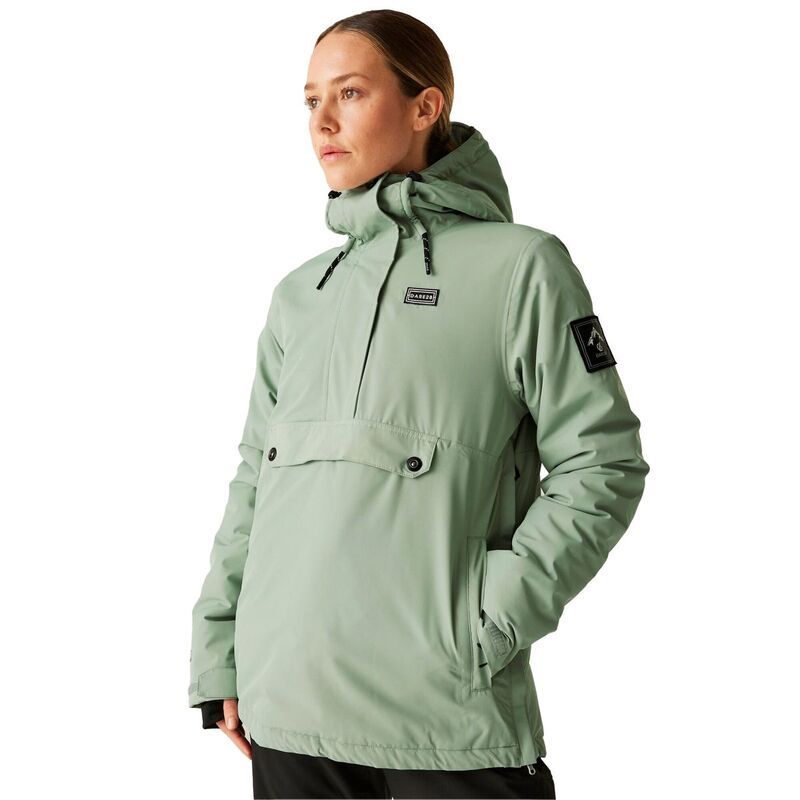 【送料無料】 デアツービー レディース ジャケット・ブルゾン アウター Dare 2B WomensLadies Snowburst II Overhead Ski Jacket Glacier Gr