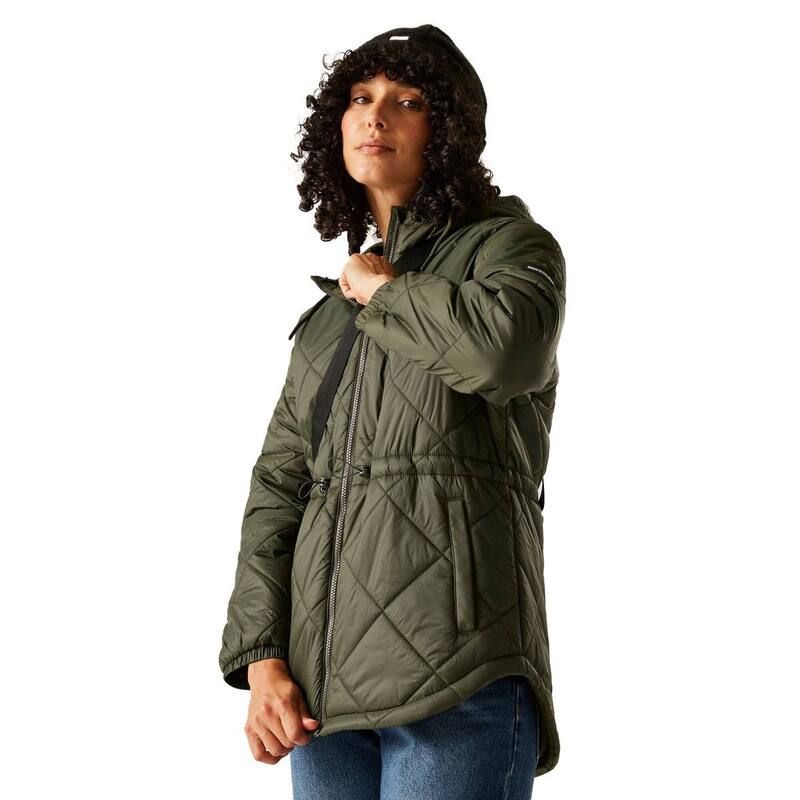 【送料無料】 レガッタ レディース ジャケット・ブルゾン アウター Regatta WomensLadies Ivey Quilted Jacket Dark Khaki 14,386円