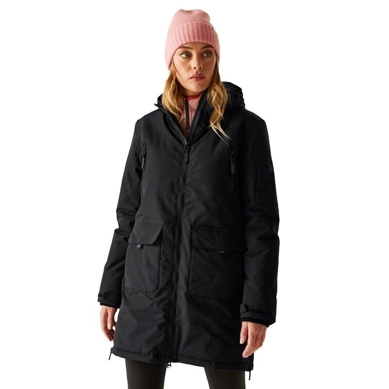 【送料無料】 レガッタ レディース ジャケット・ブルゾン アウター Regatta WomensLadies Gwynn Insulated Waterproof Jacket Black