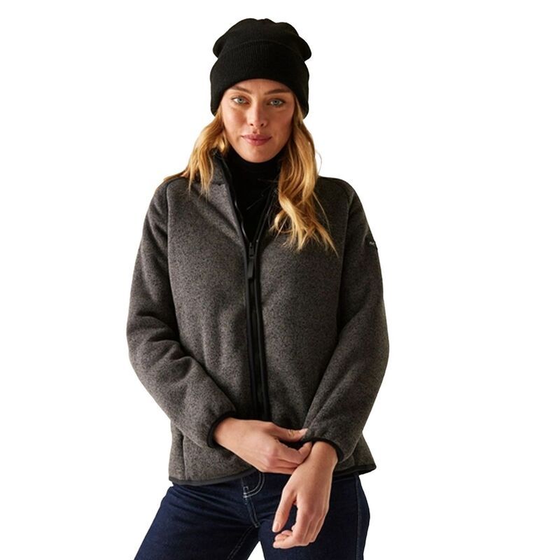 【送料無料】 レガッタ レディース ジャケット・ブルゾン アウター Regatta WomensLadies Mellrey Full Zip Fleece Black