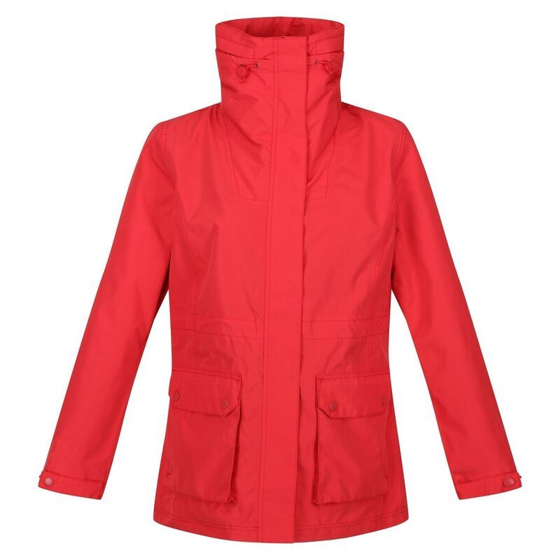 【送料無料】 レガッタ レディース ジャケット・ブルゾン アウター Regatta WomensLadies Novalee Raincoat Miami Red