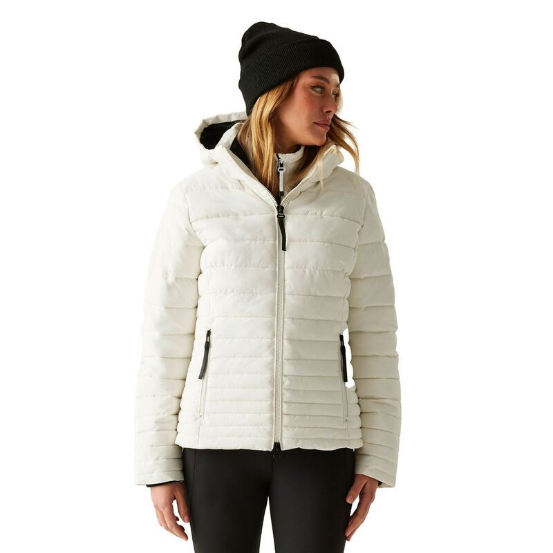 【送料無料】 レガッタ レディース ジャケット・ブルゾン アウター Regatta WomensLadies Kelane Padded Jacket Stone White