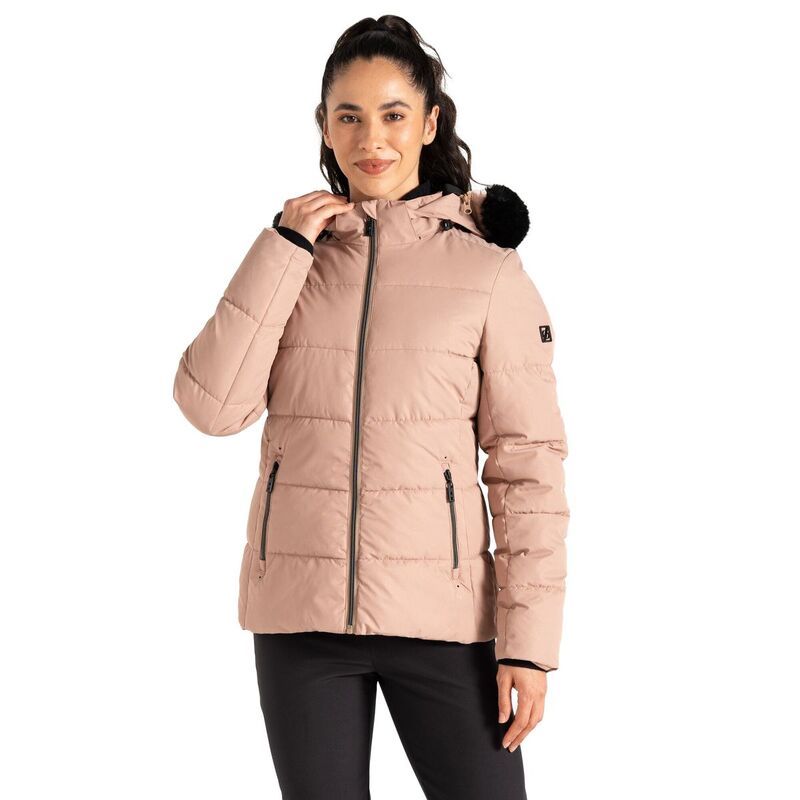 【送料無料】 デアツービー レディース ジャケット・ブルゾン アウター Dare 2B WomensLadies Glamorize V Ski Jacket Cashmere