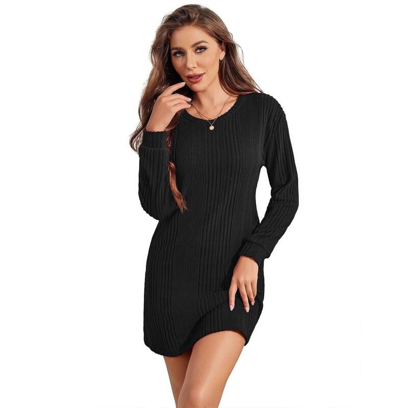 【送料無料】 エコアー レディース ナイトウェア アンダーウェア Ekouaer Women Nightgown Long Sleeve Nightshirt Round Neck Sleep Shi 9,706円