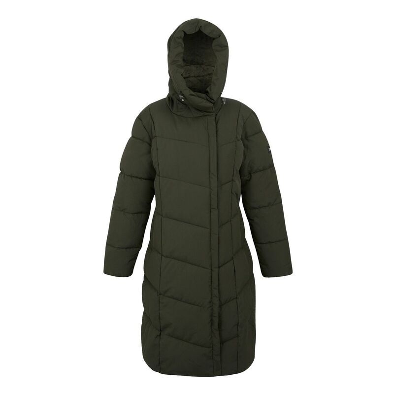 【送料無料】 レガッタ レディース ジャケット・ブルゾン アウター Regatta WomensLadies Nurie Quilted Jacket Dark Khaki