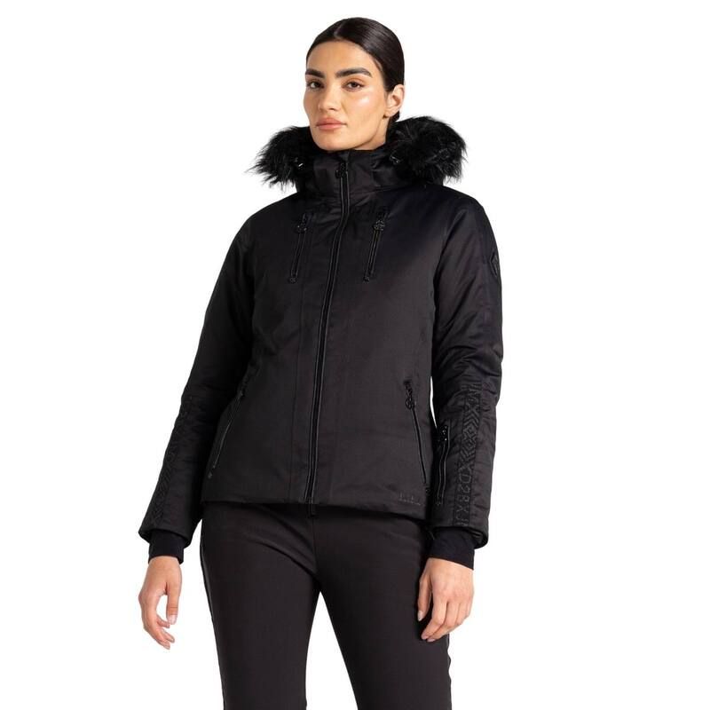 【送料無料】 デアツービー レディース ジャケット・ブルゾン アウター Dare 2B WomensLadies Frenzied Ski Jacket Black