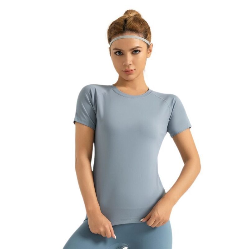 【送料無料】 エリートチョイス レディース シャツ トップス Womens Athletic Shirts Short Sleeve Crew Neck Tshirts for Yoga Gym Bl