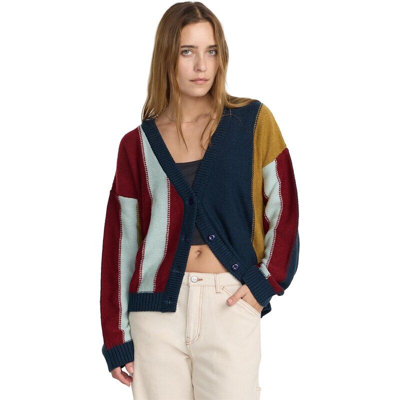 【送料無料】 ルーカ レディース ニット・セーター アウター Unbound Cardigan Womens Navy