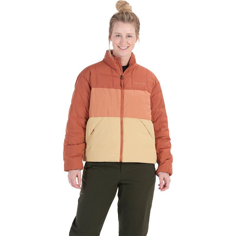 【送料無料】 マーモット レディース ジャケット・ブルゾン アウター Ares Jacket Womens AuburnSunburnLight Oak