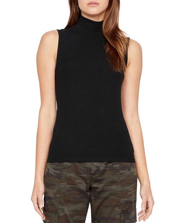 サンクチュアリー レディース トップス シャツ モックネック ニット Sanctuary Essential Mock Necknitop Black ブラック