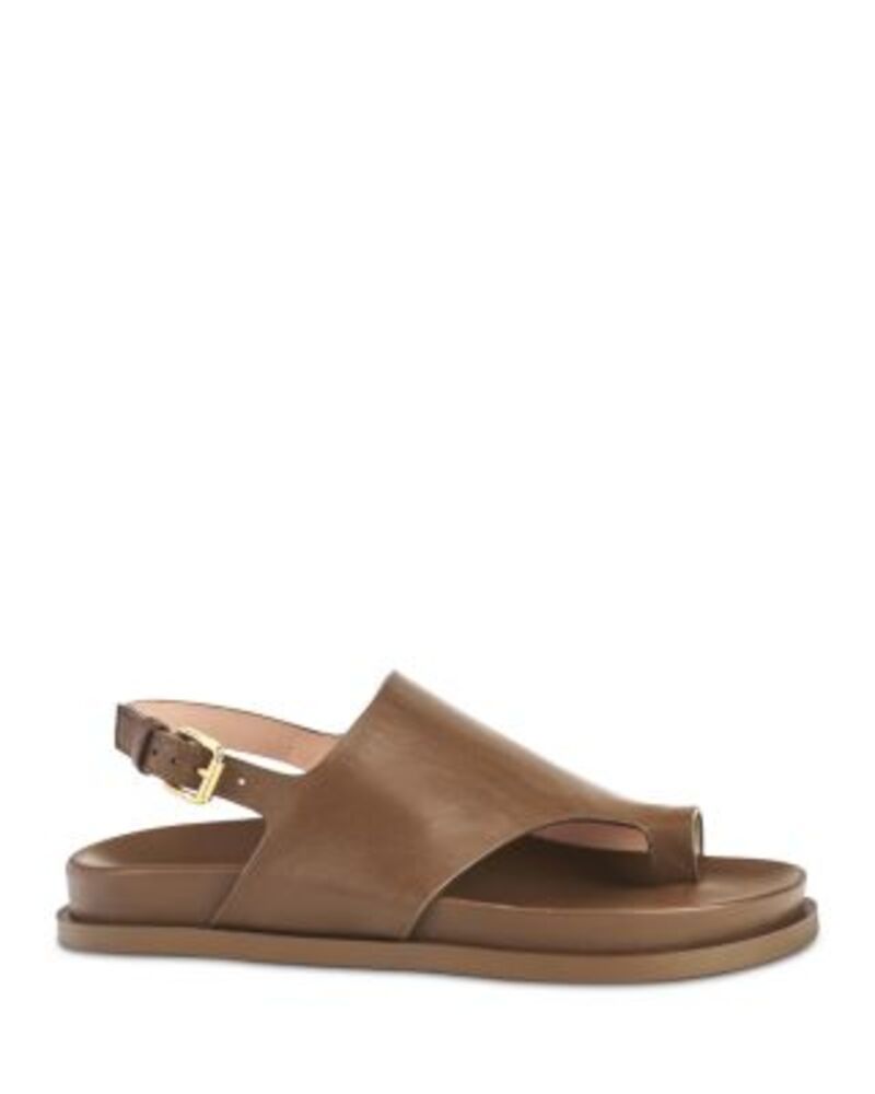 エージーエル レディース シューズ サンダル レザー AGL Womens Leather Flat Sandals Cocoa ココア 84,040円