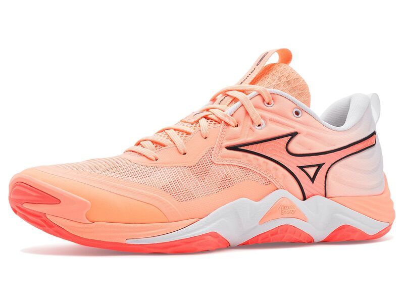 ミズノ メンズ シューズ スニーカー Mizuno Wave Momentum 4 Elite Corallava Oran コーラル 31,070円
