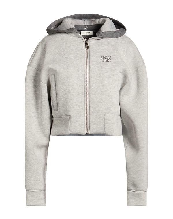 サンドロ レディース アウター ジャケット・ブルゾン SANDRO Light Gray グレー 45,370円