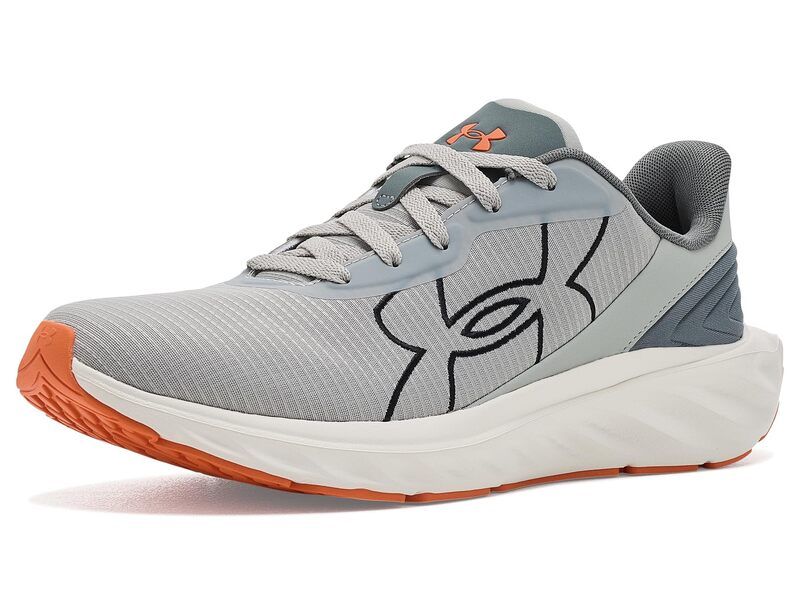 アンダーアーマー メンズ シューズ スニーカー ロゴ Under Armour Ascend Big Logo Running Shoes TitaniumClay G