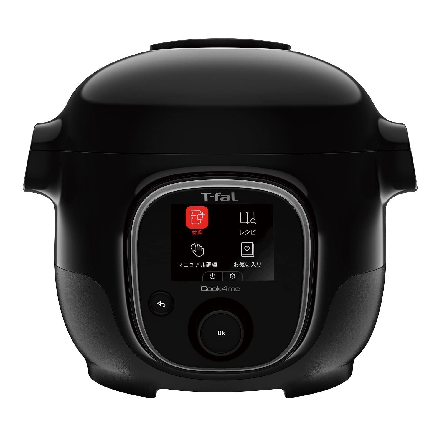 ティファール 電気圧力鍋 3L 内蔵250レシピ 「クックフォーミー ブラック」 圧力調理 1台7役 CY8748JP [ブラック]