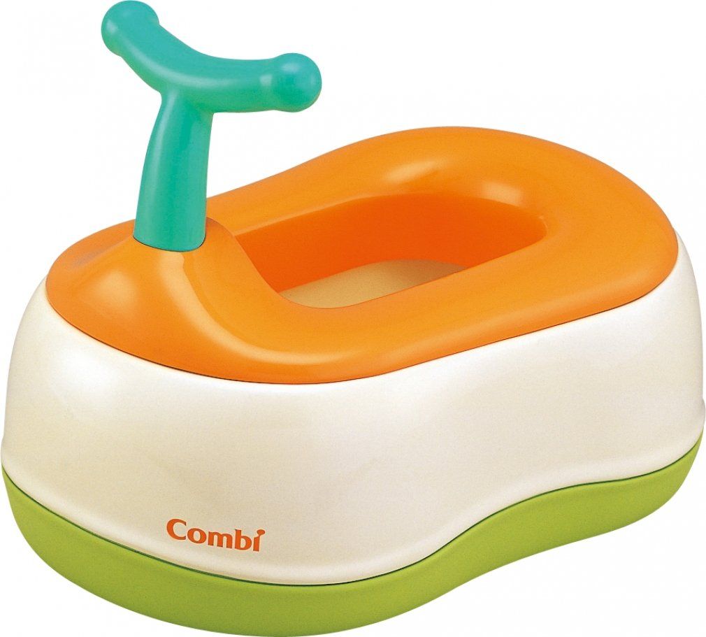 Combi コンビ トイレトレーニング ベビーレーベル おまるでステップ レーベルオレンジ [レーベルオレンジ]