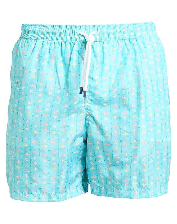 フェデーリ メンズ 水着 ハーフパンツ・ショーツ FEDELI Turquoise