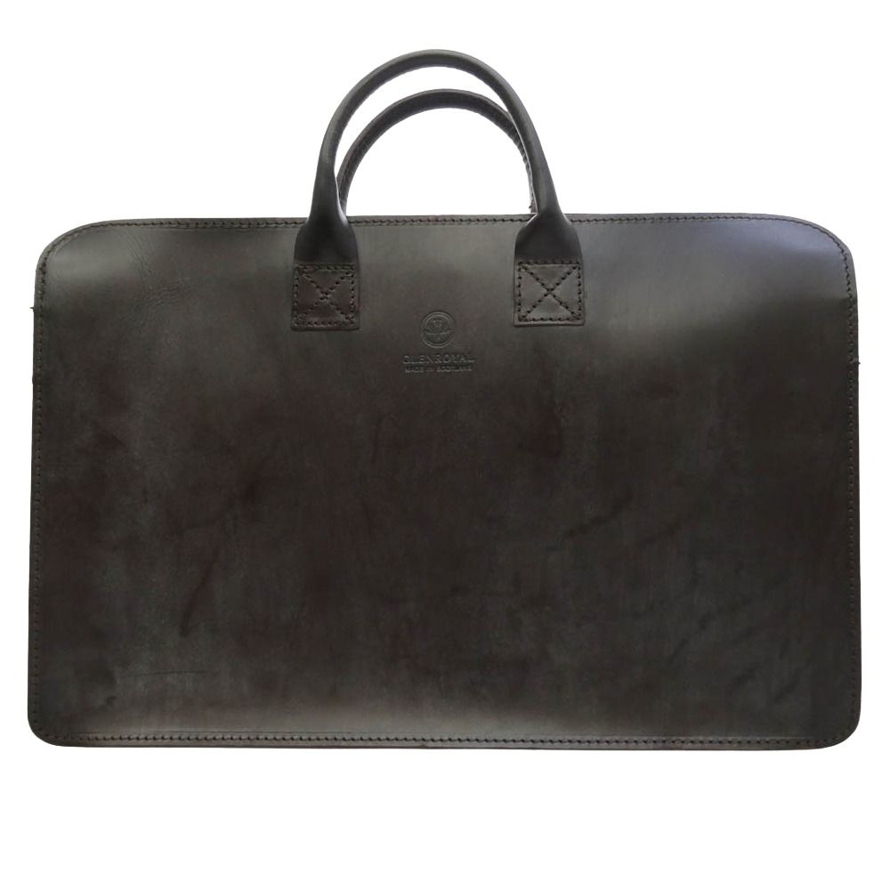 GLENROYAL Glen Royal Bag with Bag LIGHT WEIGHT BRIEF CASE LIGHTWEIGHT BRIDLE CASE BLOOM BRIDLE LEATHER BAG DARK BROWN [pre]