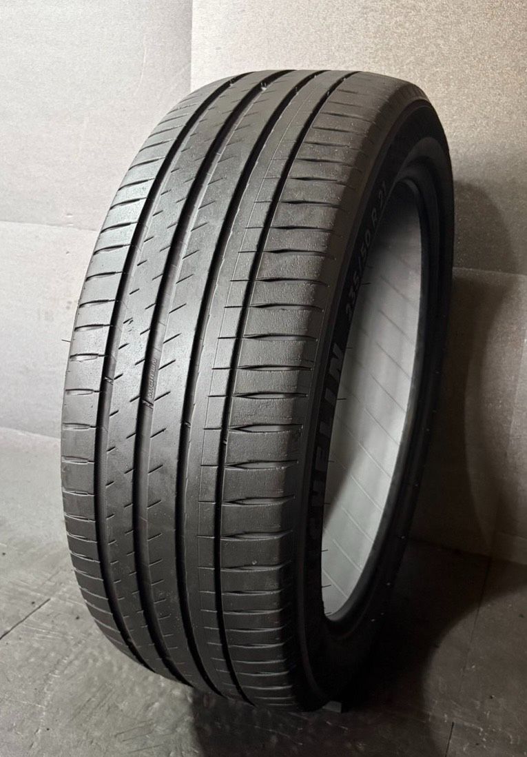 2025年製 約7.1分山 ミシュラン　MICHELIN パイロットスポーツ　PILOT SPORT 4 SUV 235/50R21 1本 送料無料(一部除く) h_2927 8,624円