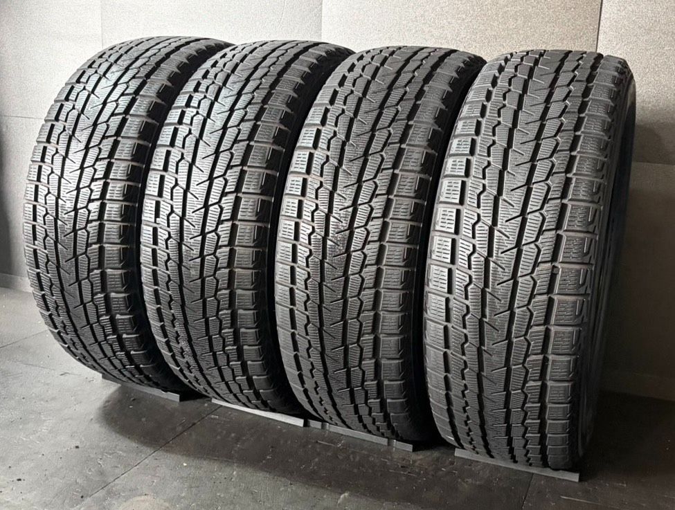 2023年製 約8.1mm～8.9mm ヨコハマ　YOKOHAMA アイスガード　ice GUARD G075 225/55R18 4本 送料無料(一部除く) h_2925