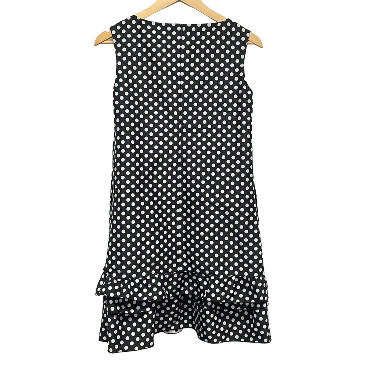 Rene(ルネ) ワンピース サイズ34 S レディース美品 - 黒×白 ドット柄