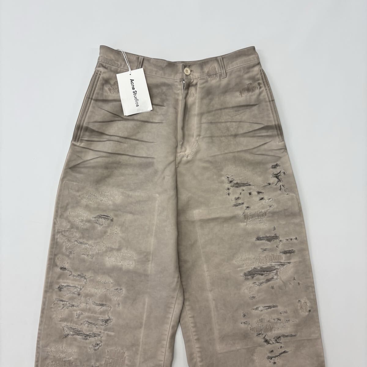 未使用 Acne Studios アクネ ストゥディオズ repaired trousers