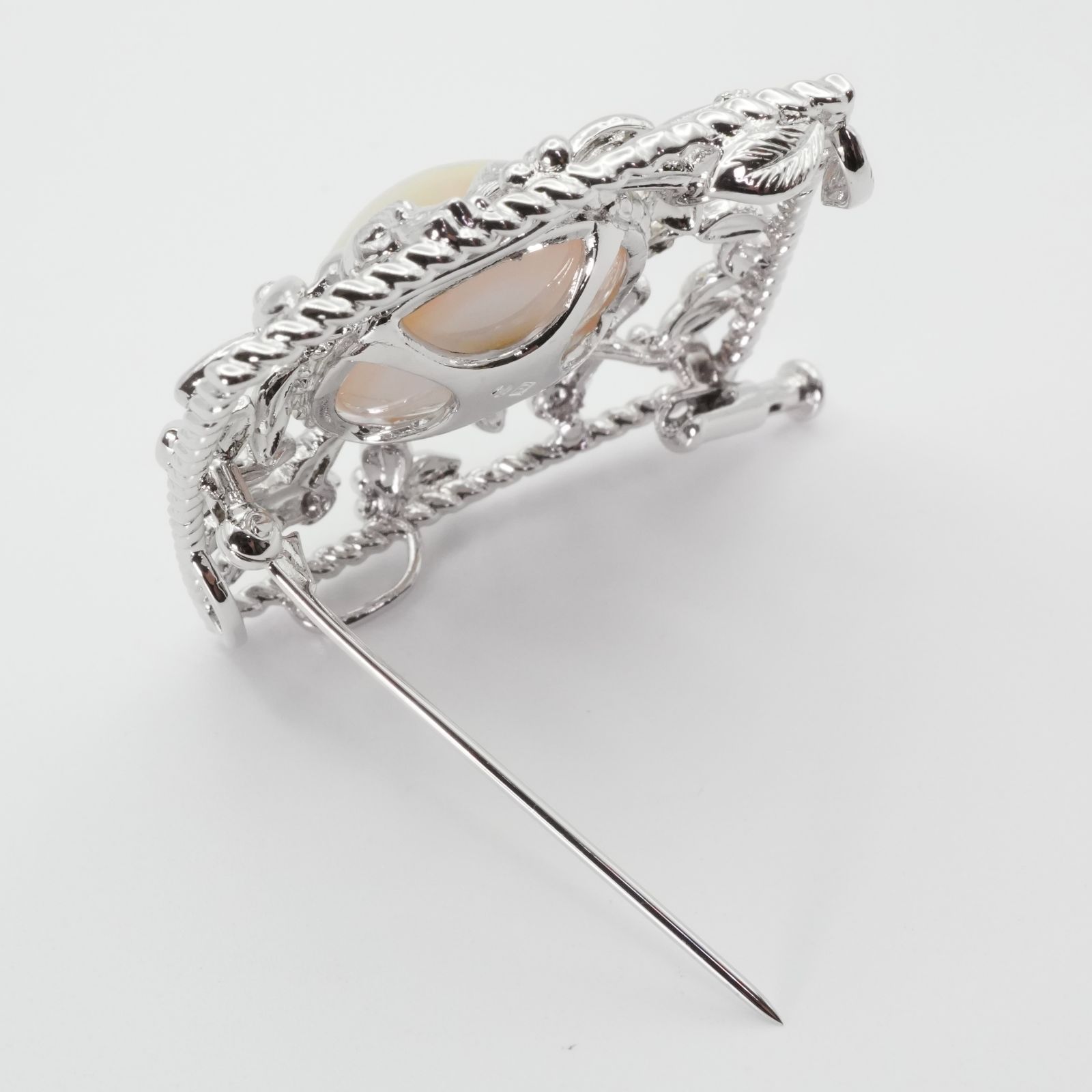 TASAKI　田崎真珠パール シルバー ブローチ、ペンダントトップとしても！ 美品 田崎真珠 シルバー マベパール トップ ブローチ/25-1783S - メルカリ