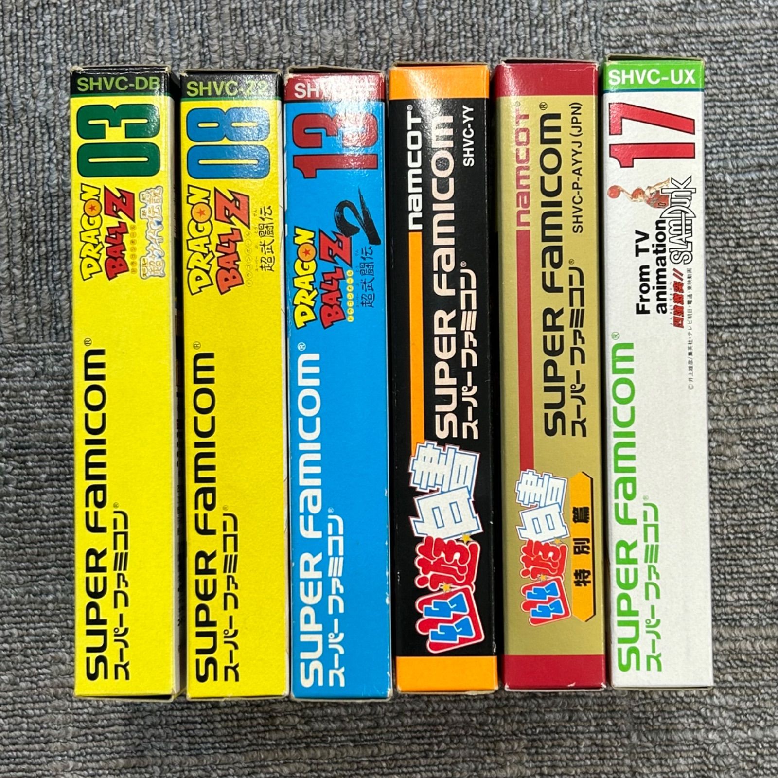 美箱】週刊少年ジャンプ黄金期ゲーム6本セット｜SFC｜ドラゴンボールZ