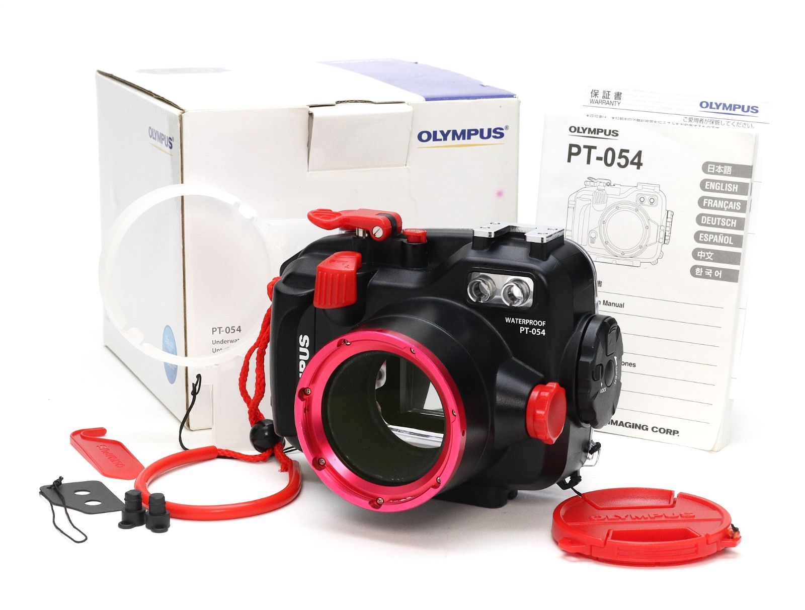 B+ (並品) OLYMPUS オリンパス 防水プロテクター PT-054 XZ-2用 初期