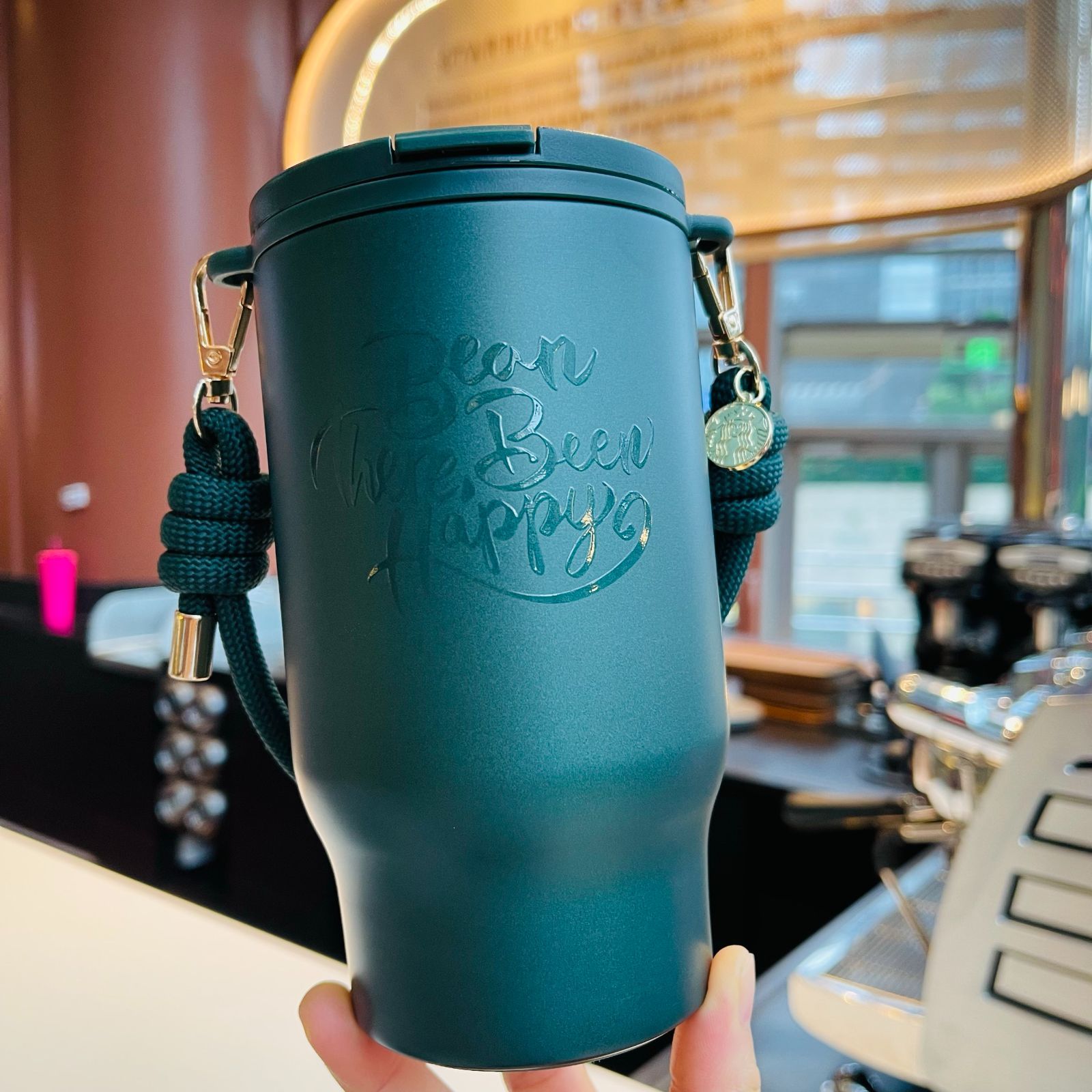 Starbucks スターバックス 中国限定 570ml ダークグリーン ステンレス