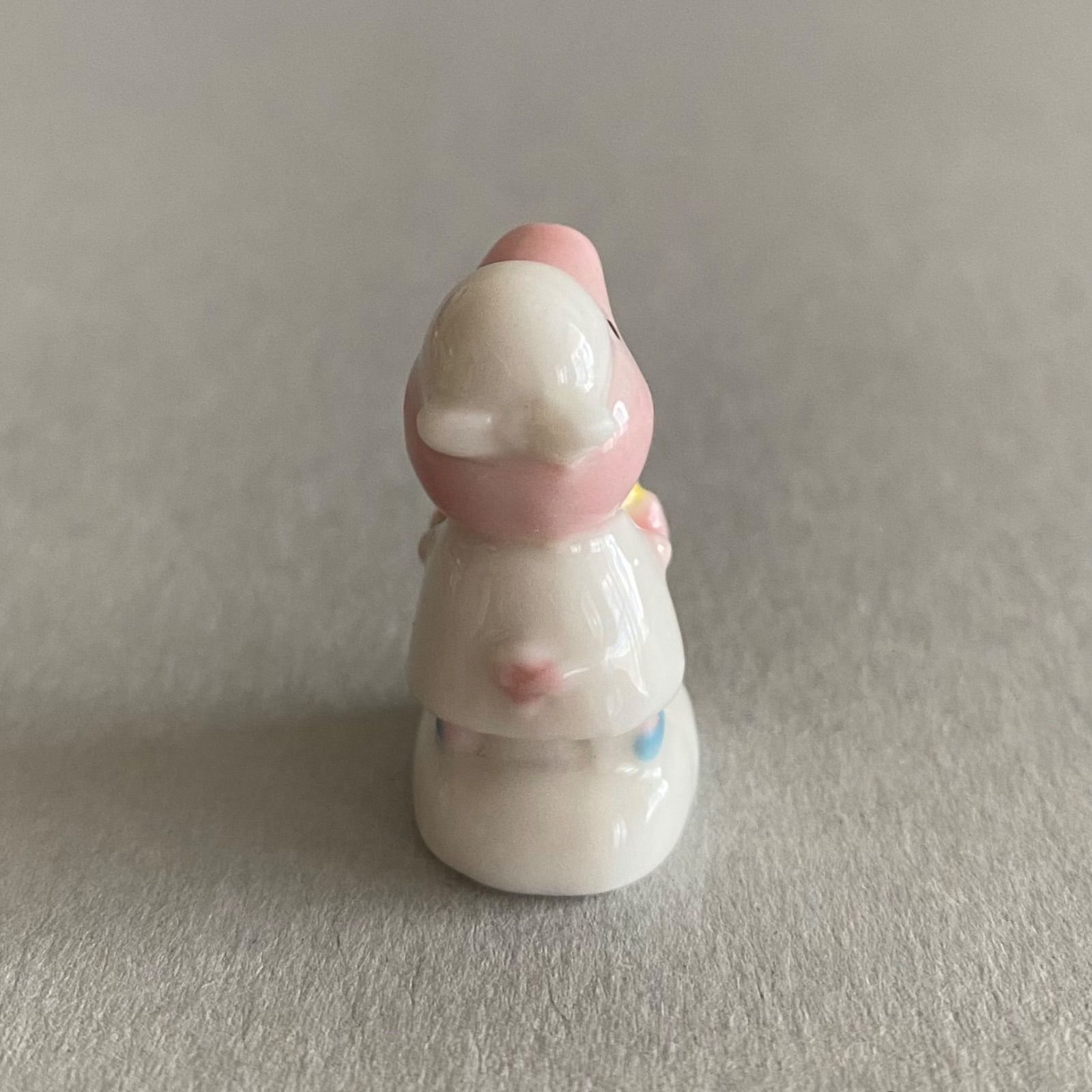 ペッパピッグのフェーブ／フランス雑貨／陶器ミニチュア／ブロカント