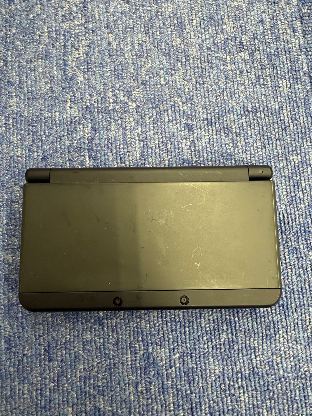 ×【通電確認済】New Nintendo 3DS 本体 ブラック ポケットモンスター オメガルビー付き【ゲームソフトゲーム機】【8】
