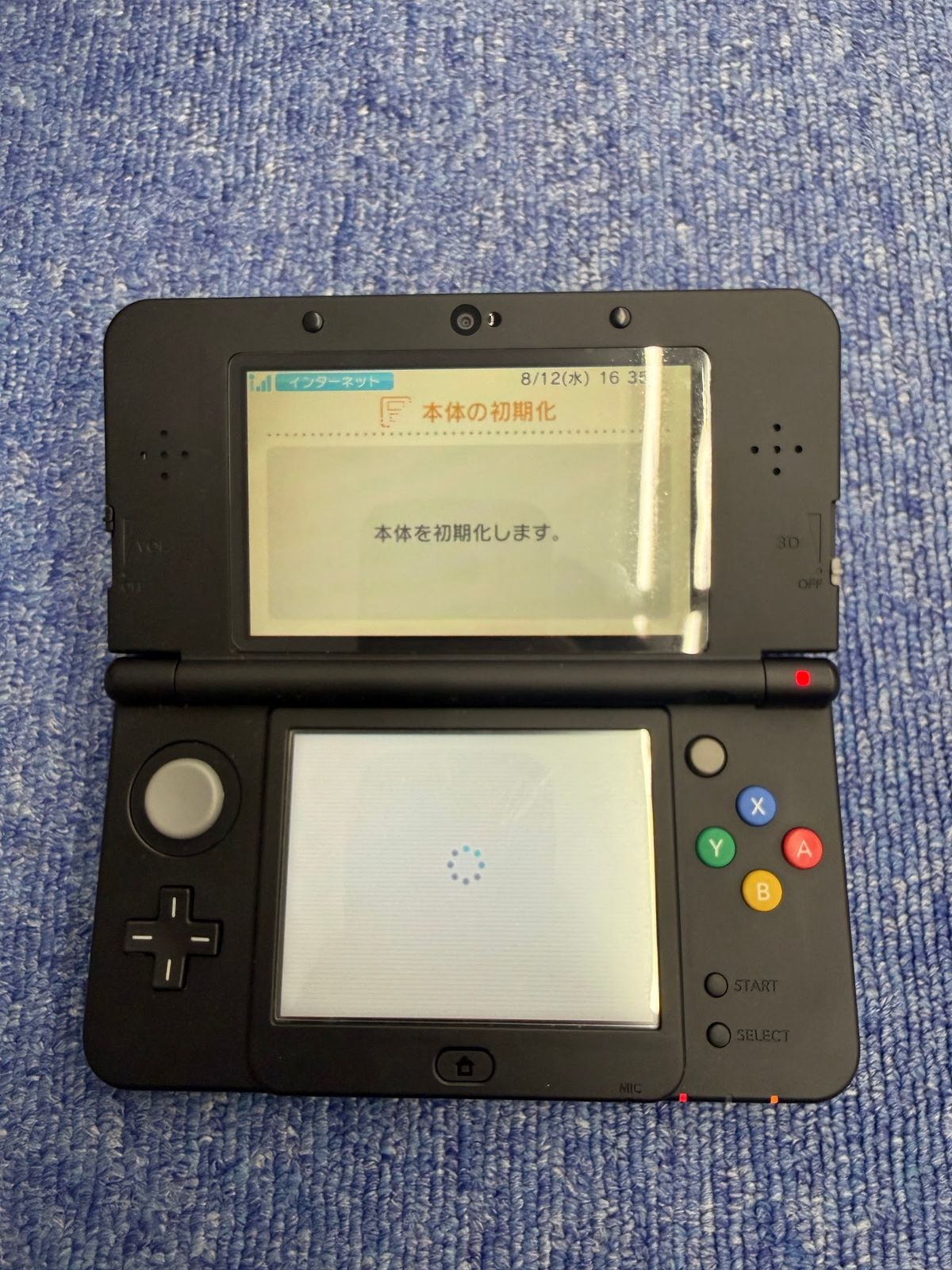 通電確認済】New Nintendo 3DS 本体 ブラック ポケットモンスター