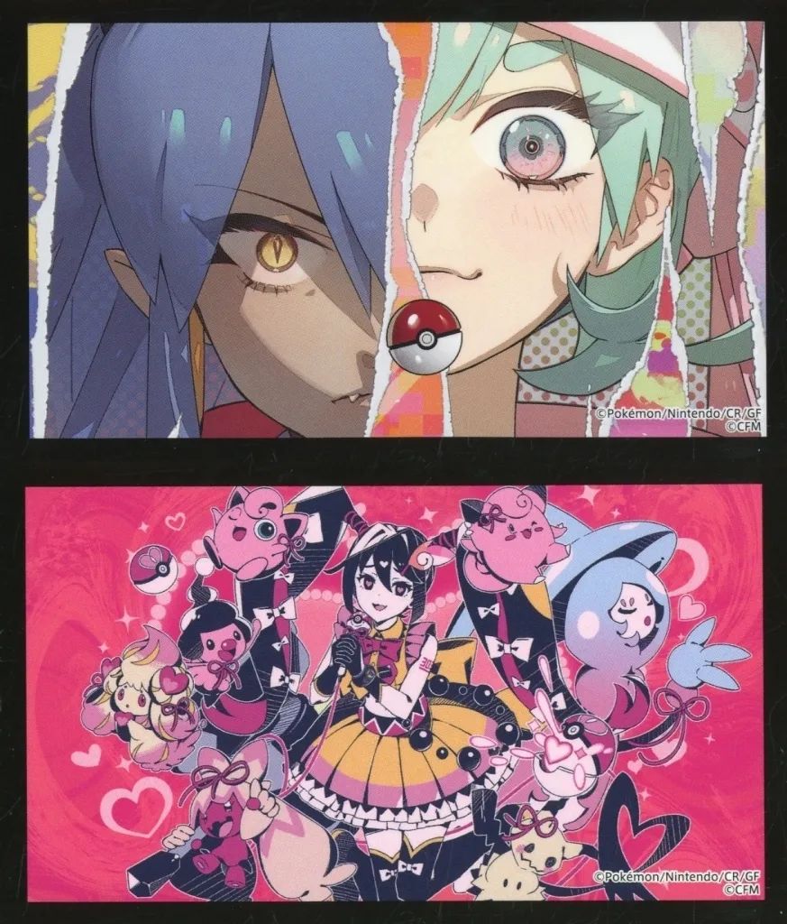 [Used] Seal Sticker Melomeroid/Glorious Day “Pokémon feat. Hatsune Miku VOLTAGE Live! Random Thumbnail Stickers (Set of 2)”