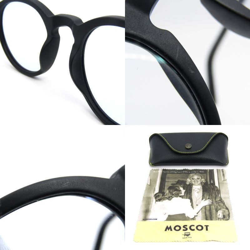 MOSCOT モスコット メガネフレーム MILTZEN 46 中国製 ミルゼン
