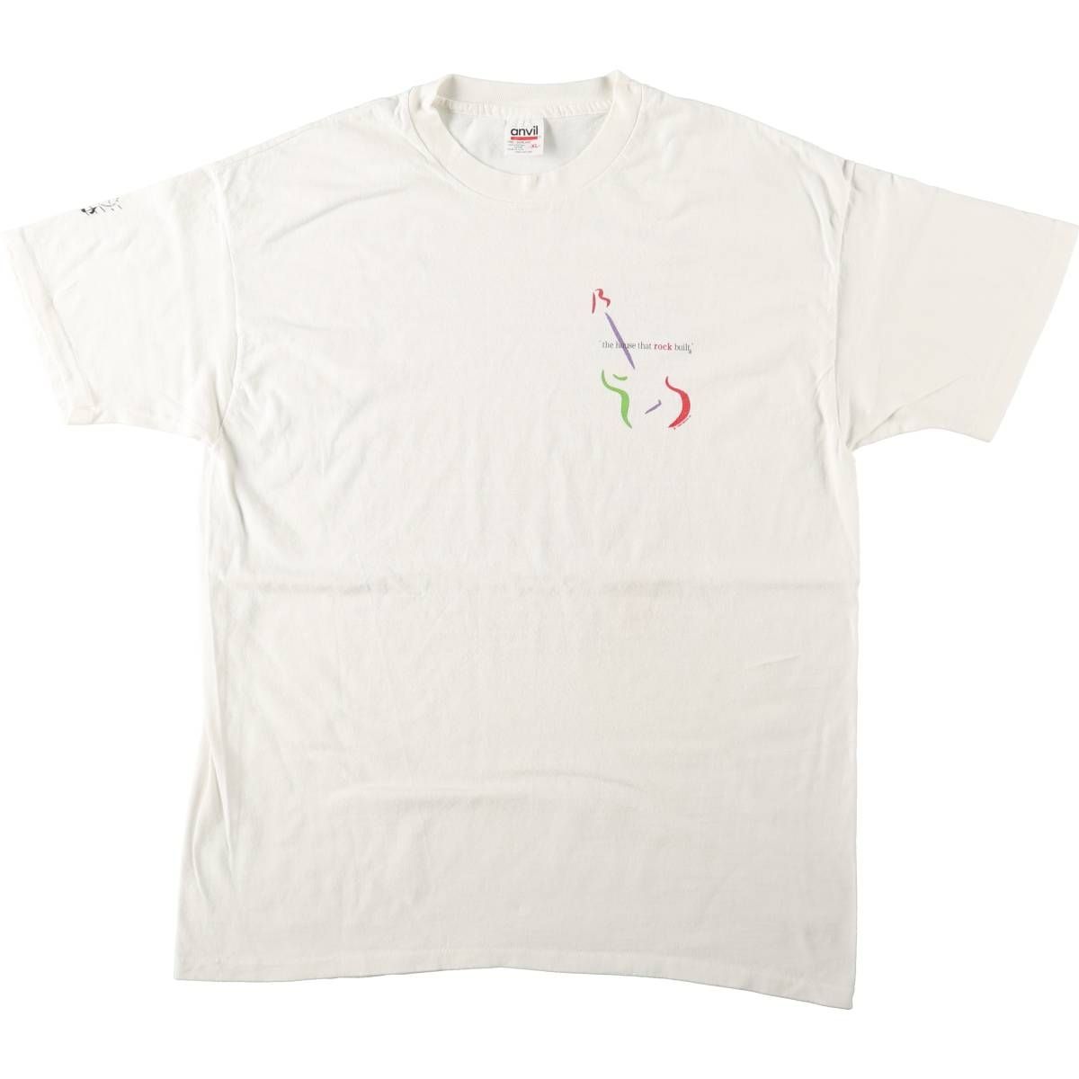 古着 90年代 アンビル Anvil プリントTシャツ USA製 メンズXL相当 ヴィンテージ/eaa569062
