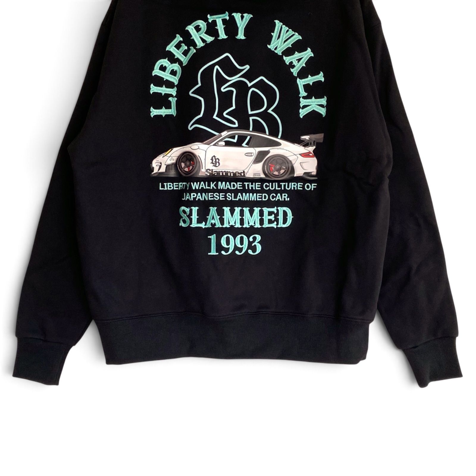 Liberty Walk スウェット　新品未使用　Lサイズ LIBERTY WALK 新品未使用 リバティーウォーク パーカー L ブラック 黒