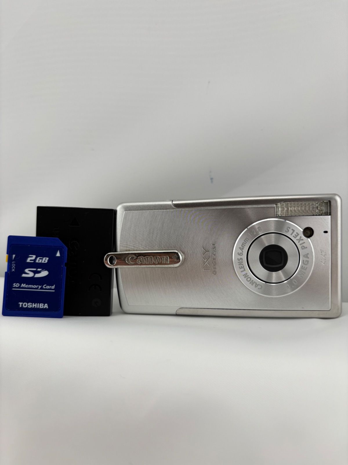2241 [Good Condition, Operation Confirmed] Canon IXY DIGITAL PC1060 Silver Cannon Ixy