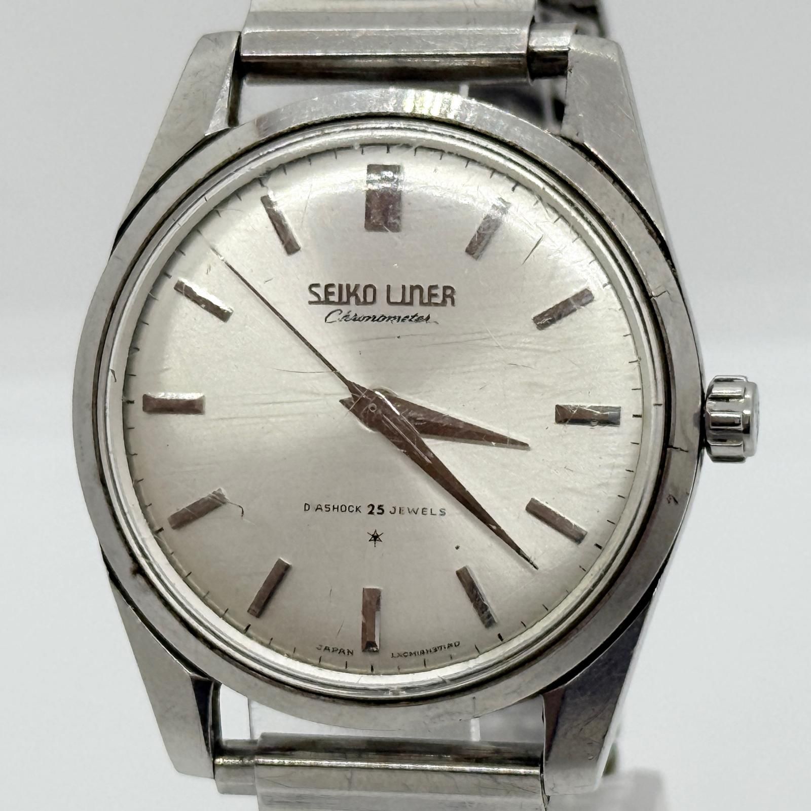 SEIKO(セイコー) LINER （ライナー） 23石 手巻き 総金張り 稼働品
