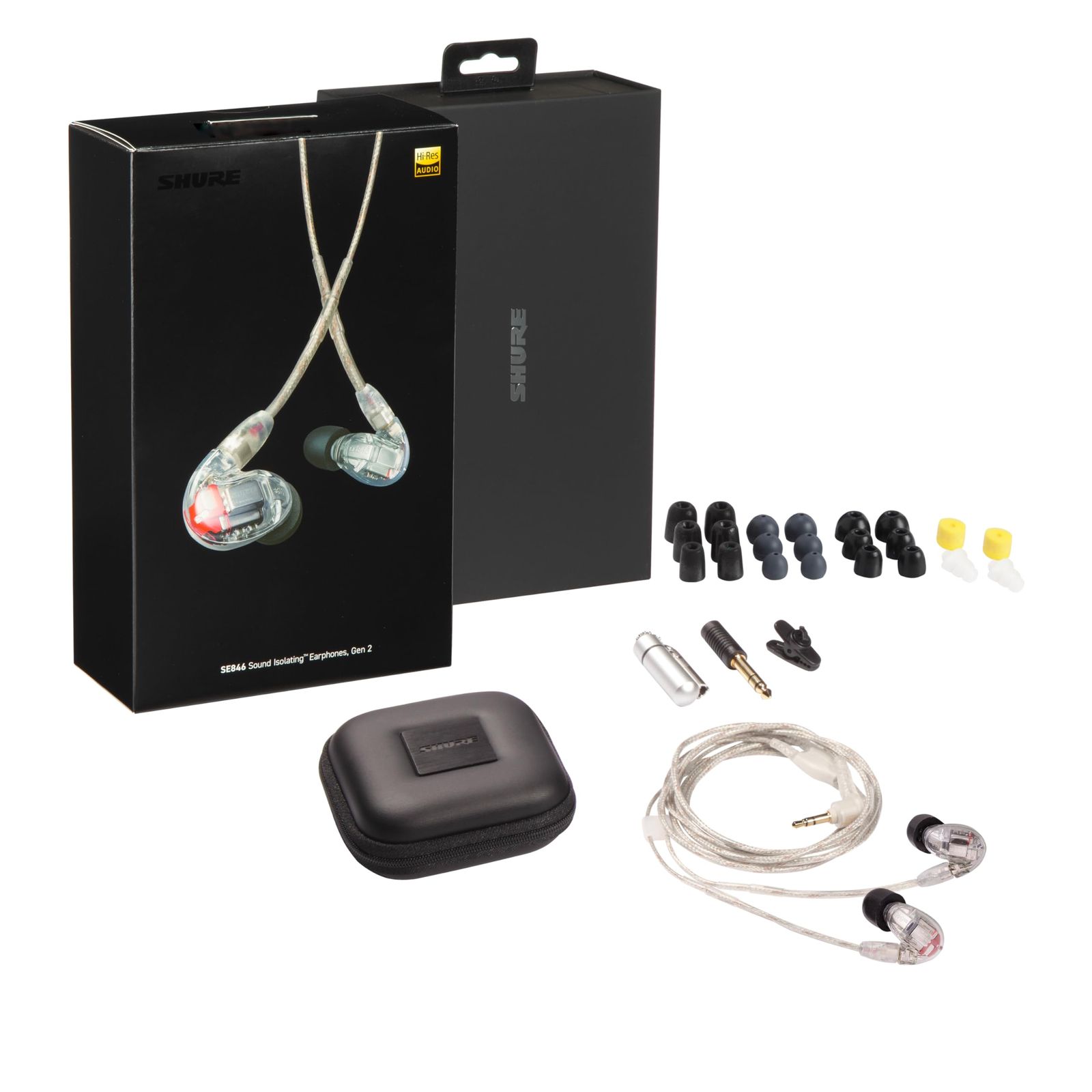 VGP2025 金賞】SHURE シュア SE846G2CL クリア 第2世代 イヤホン 有線