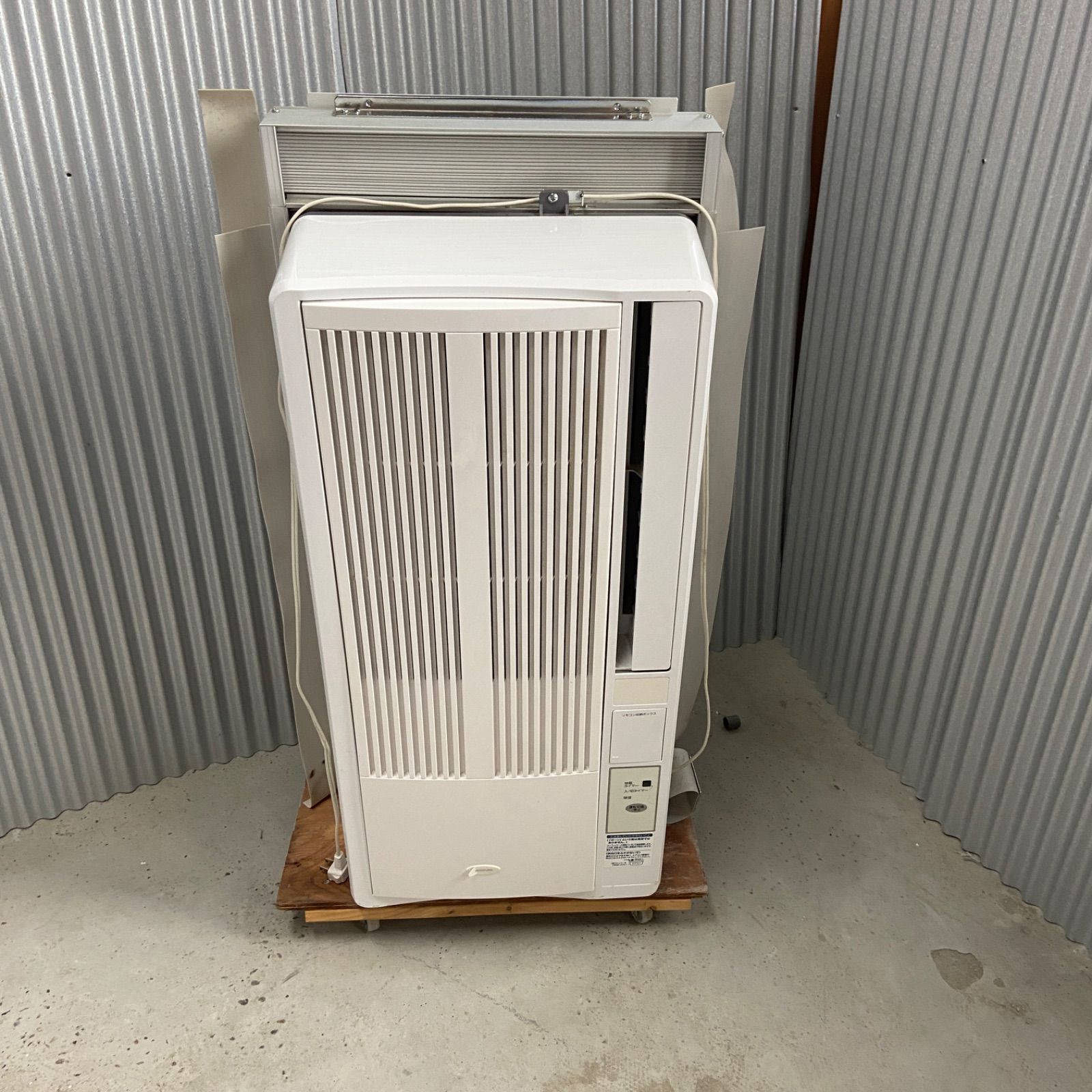 中古　窓エアコン　窓クーラー　ウインドエアコン　2022年製　コイズミ　小泉 引取限定】リモコンなし コイズミ ウインドエアコン 窓用エアコン 2022